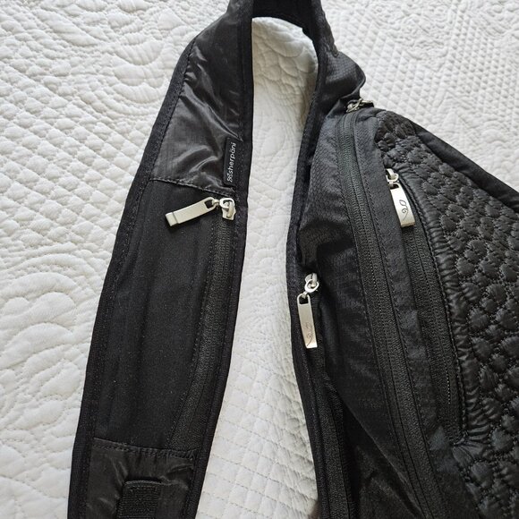 NWOT Sherpani Black Quilted RFID Protection Esprit Le Sling Backpack - Women's - Picture 5 of 12